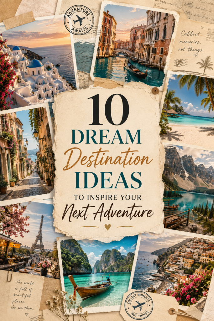 Dream Destination Ideas to Inspire Your Next Adventure