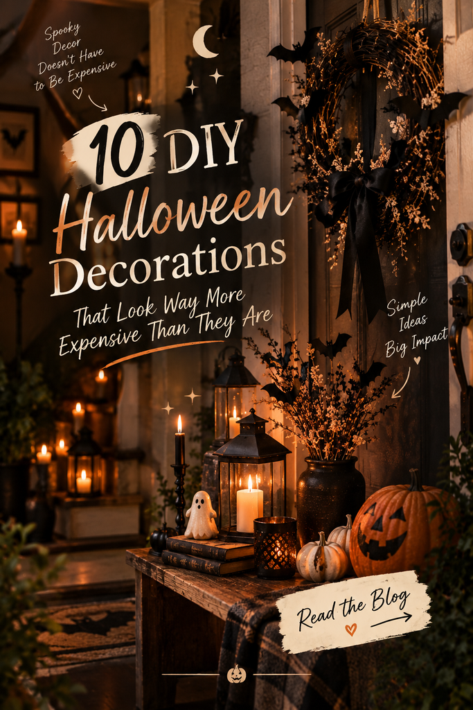 DIY Halloween Decorations That Look Way More Expensive Than They Are