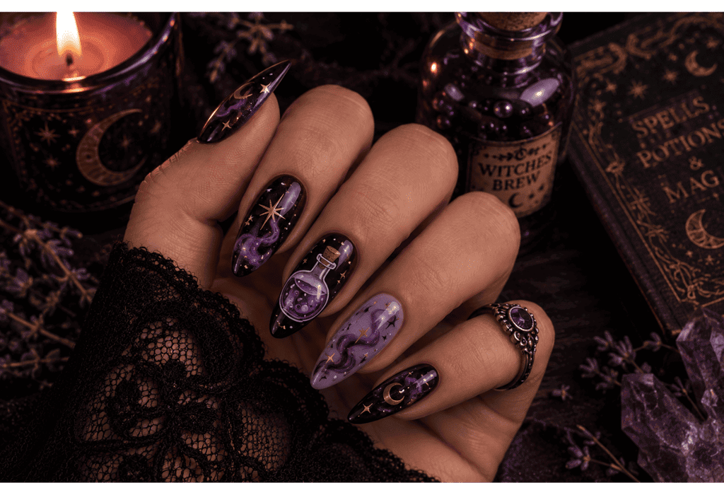 Purple Potion Nails