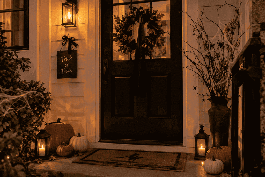 Create a Halloween-Themed Entrance