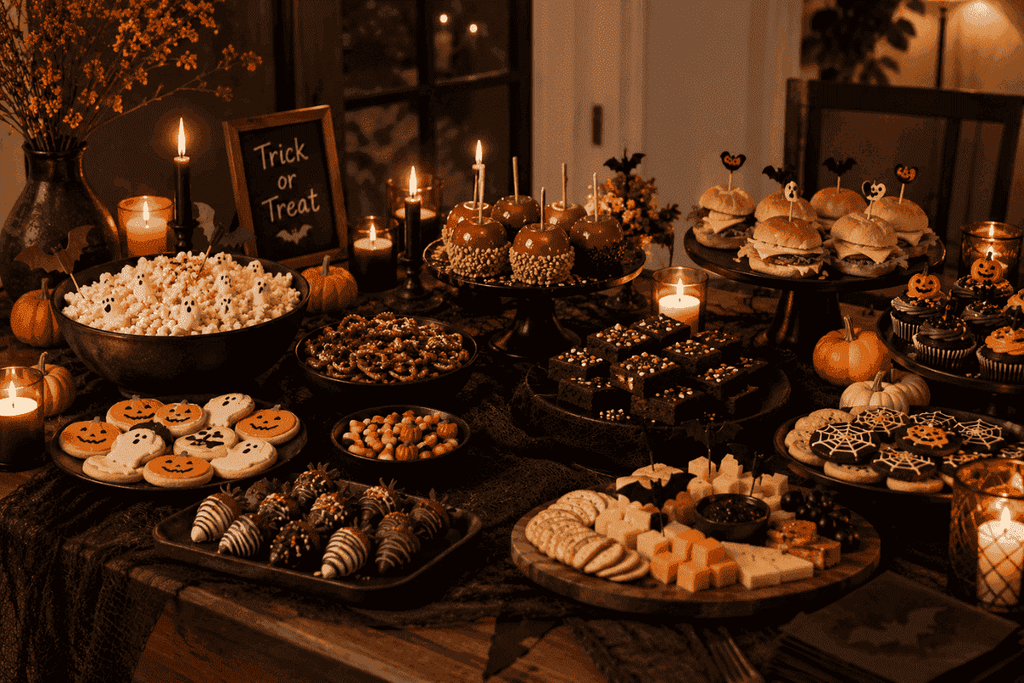Set Up an Easy Halloween Party Food Table