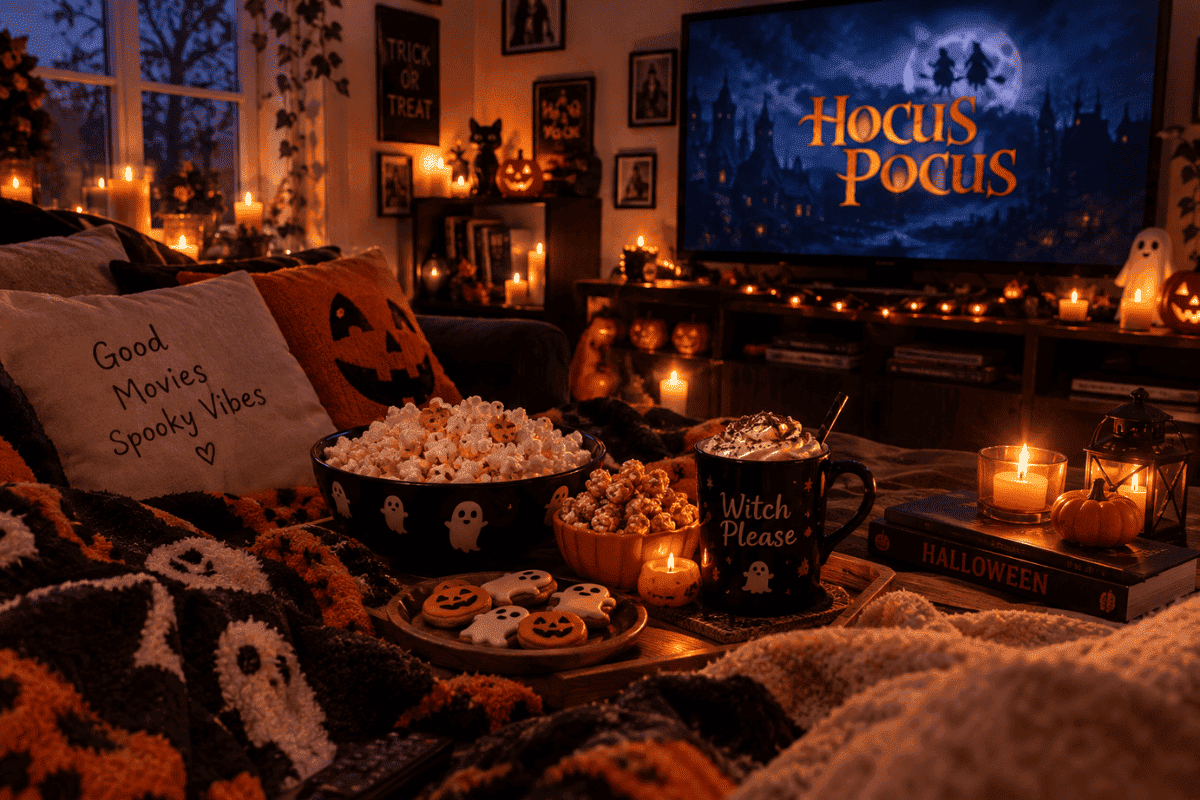 Plan a Cozy Halloween Movie Night