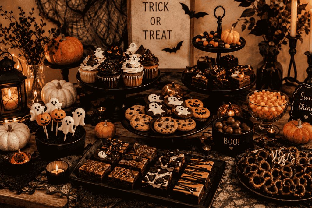 Create a Simple Halloween Dessert Table
