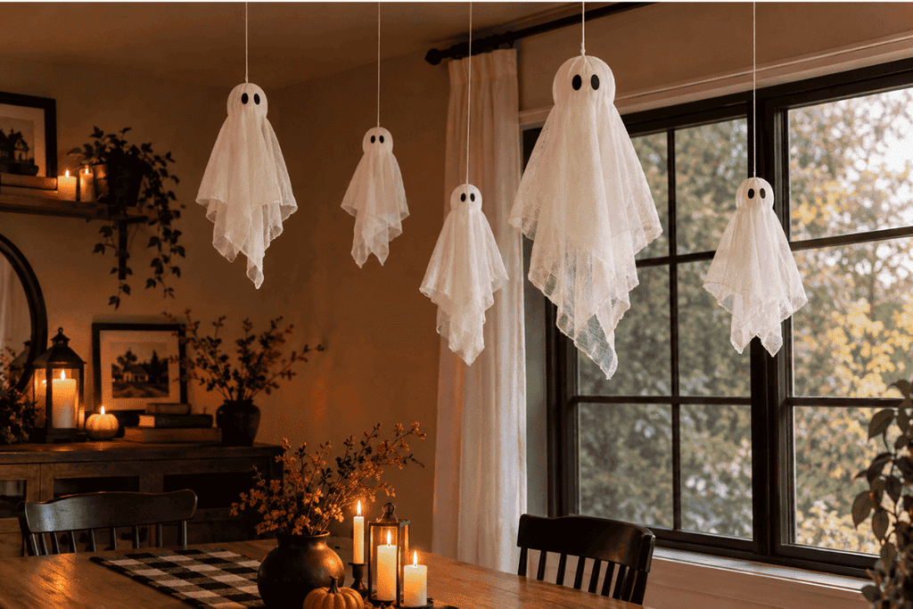 Make Floating Fabric Ghosts