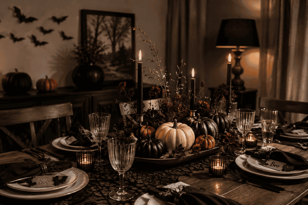 Create a Moody Halloween Dining Table