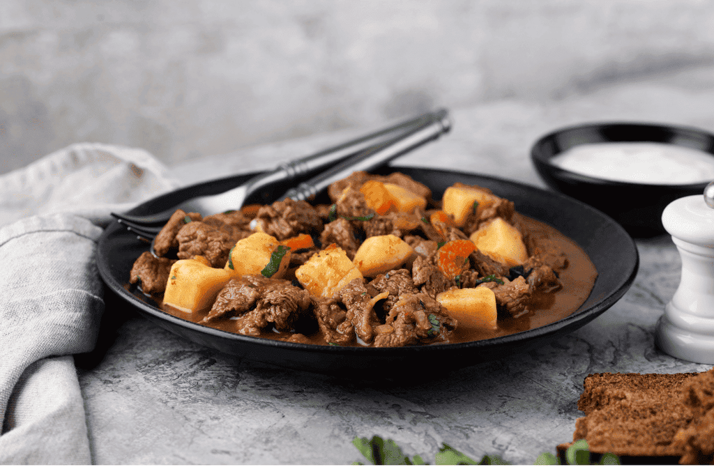 Slow Cooker Beef and Potatoes