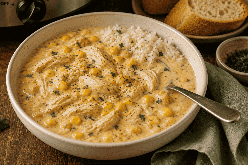 Creamy Chicken and Corn