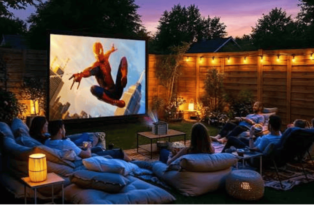 Have a Backyard Movie Night