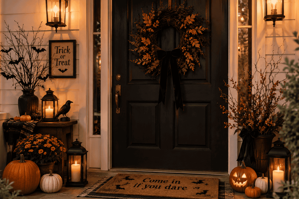  Make Your Entryway a Little Spooky