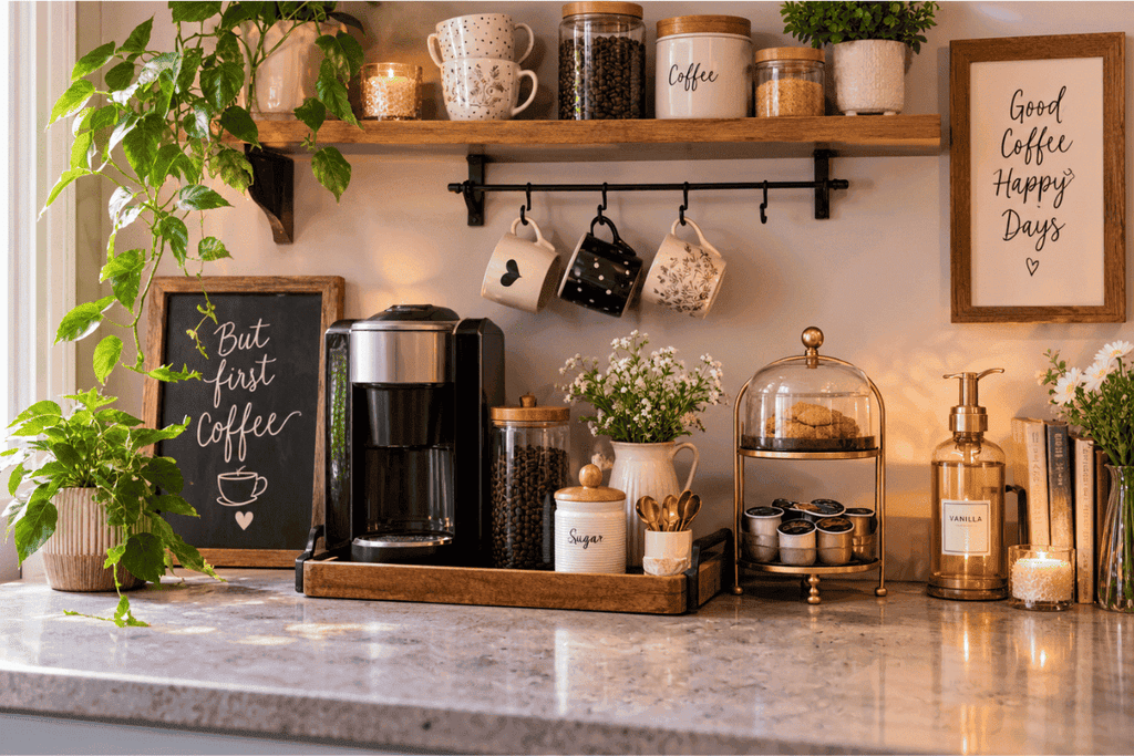 Create a Coffee Station That Looks Put Together