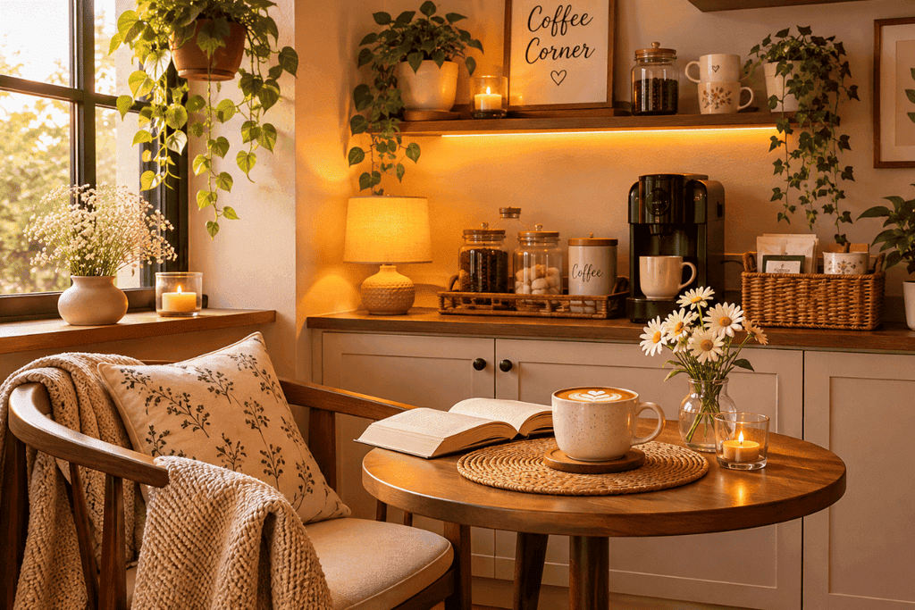 Create a Cozy Coffee Corner for Slow Mornings