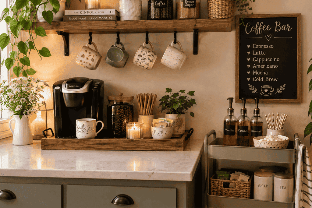 Build a Coffee Bar at Home Without Spending a Fortune